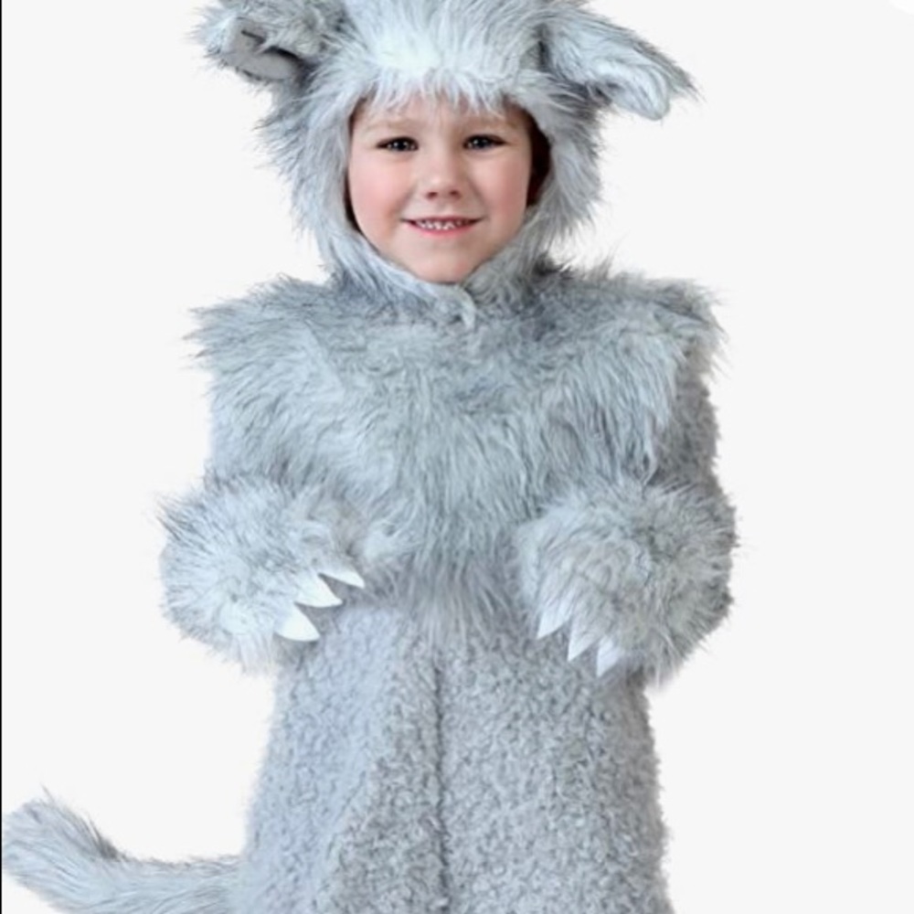 Toddler Big Bad Wolf costume